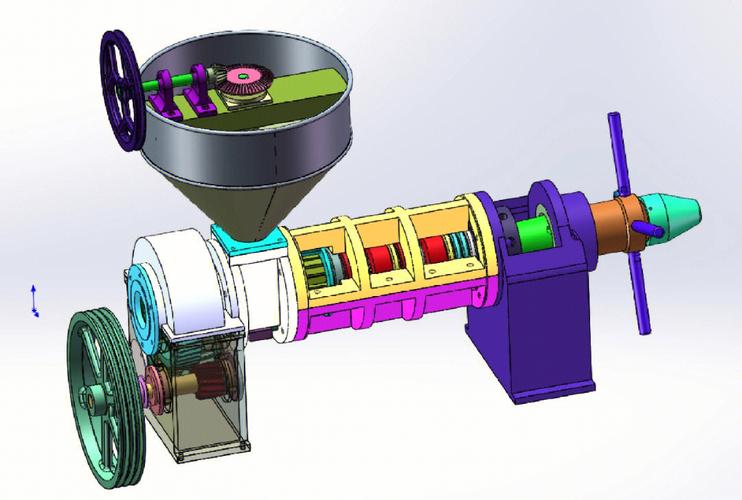 机械产品设计案例分享1螺旋式榨油机设计
